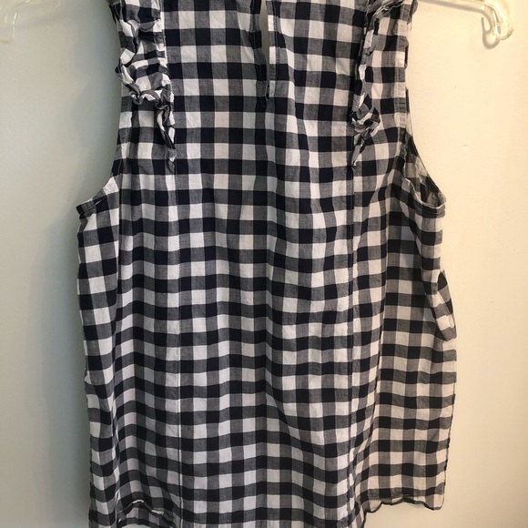 J Crew Ruffled Shell - Picture 2 of 3